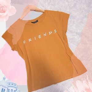 Friends mustard shirt